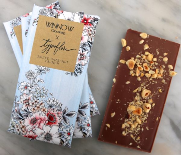The Fresh Flower Project Organic Chocolate Salted Hazelnut